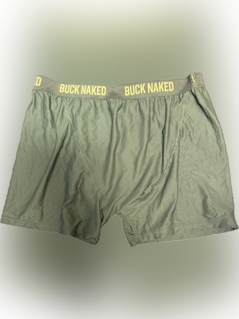 Duluth Trading Buck Naked Men's Olive Green Boxer Briefs | Sz M - Picture 2 of 2